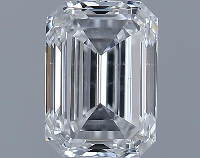 0.8ct Emerald E SI1 Natural Diamond