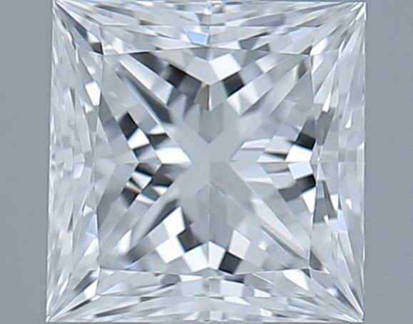 0.63ct Princess D VVS1 Natural Diamond