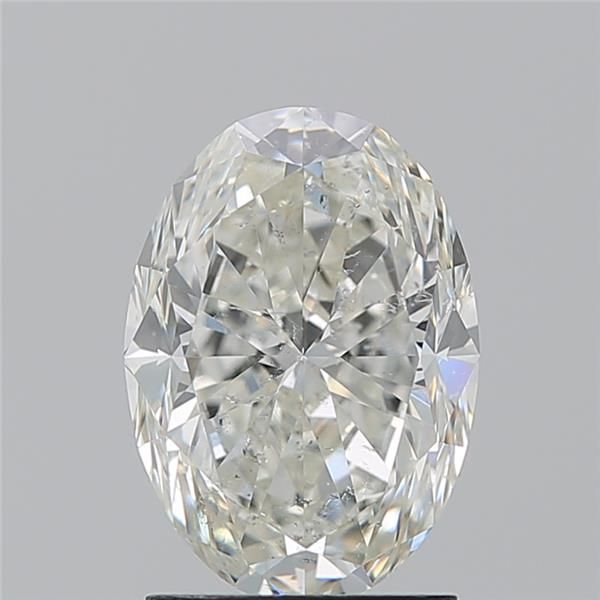 2.02ct Oval J SI2 Natural Diamond
