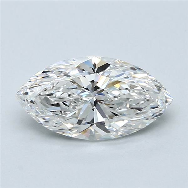 1.7ct Marquise F SI1 Natural Diamond