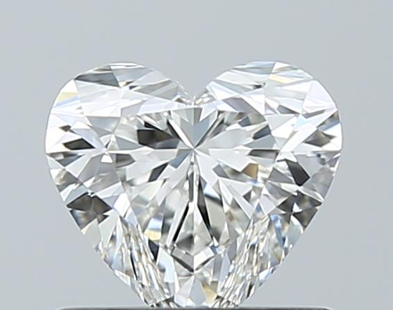 0.72ct Heart H VS2 Natural Diamond