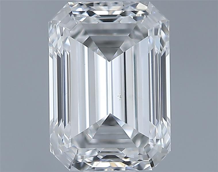 0.8ct Emerald F VS2 Natural Diamond