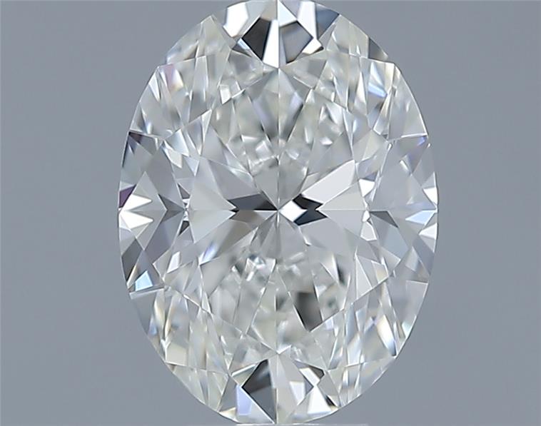 0.9ct Oval H VVS2 Natural Diamond