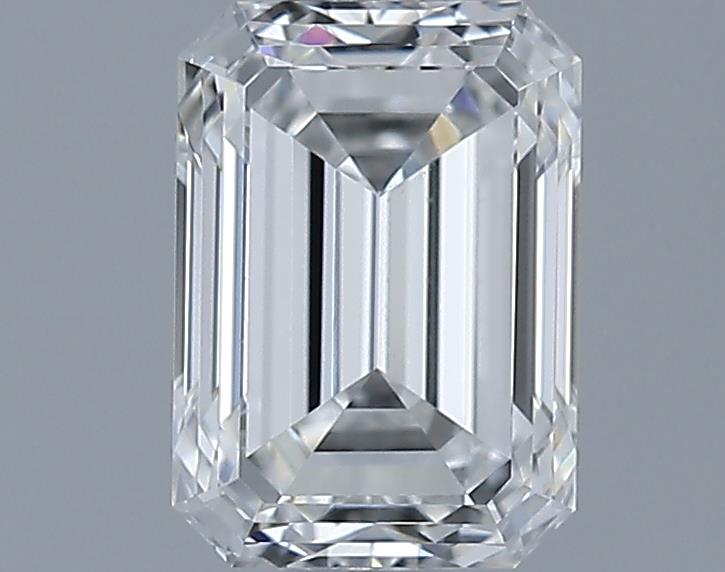 0.77ct Emerald F VS2 Natural Diamond
