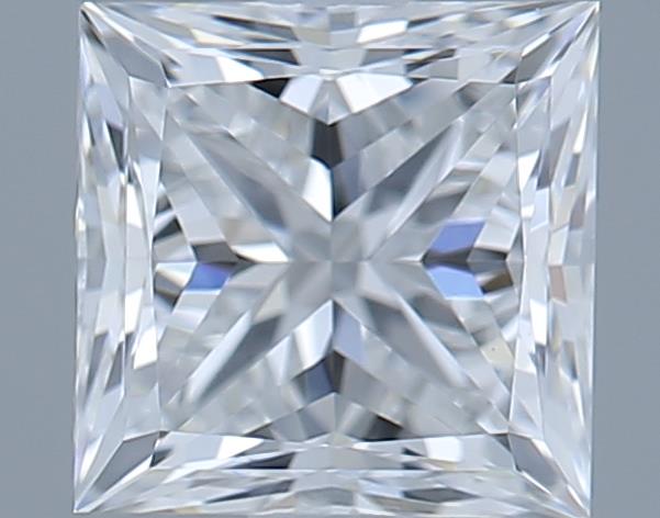 0.7ct Princess E VS2 Natural Diamond