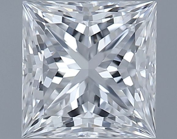 0.51ct Princess D VVS1 Natural Diamond