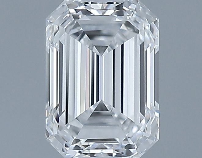 0.59ct Emerald D VVS2 Natural Diamond