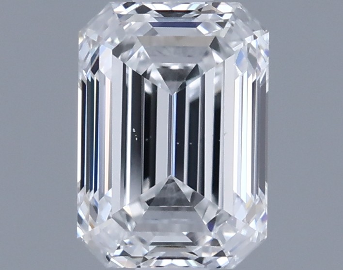 0.72ct Emerald E VS2 Natural Diamond