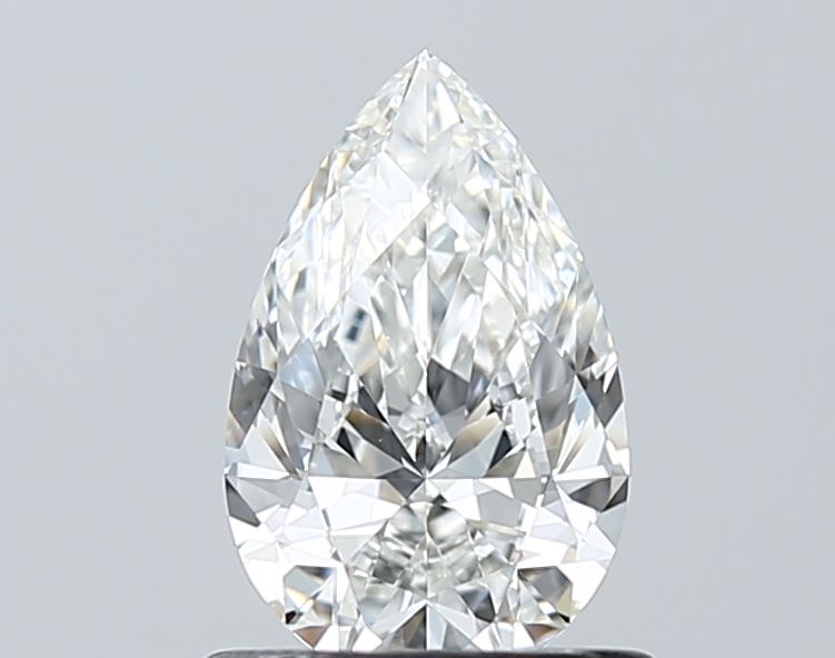 0.76ct Pear F VS1 Natural Diamond
