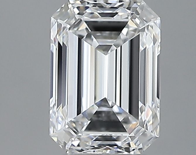 1ct Emerald D VVS2 Natural Diamond