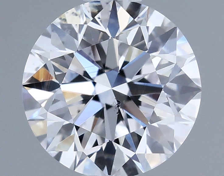 0.9ct Round D SI1 Natural Diamond