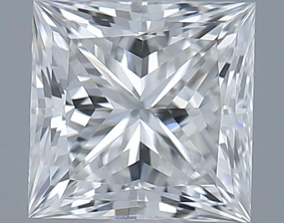 0.71ct Princess F VVS1 Natural Diamond