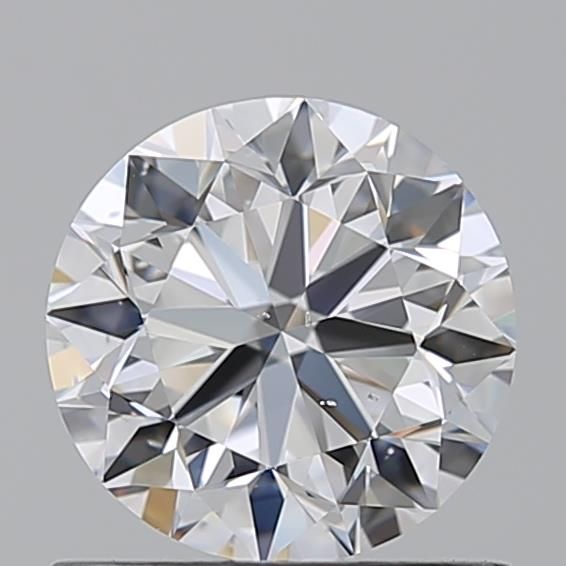 0.9ct Round D SI1 Natural Diamond