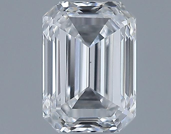 0.7ct Emerald D VS2 Natural Diamond