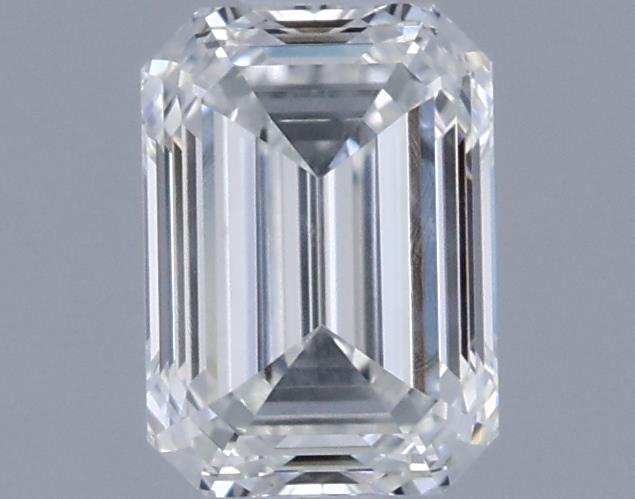 0.7ct Emerald F SI1 Natural Diamond