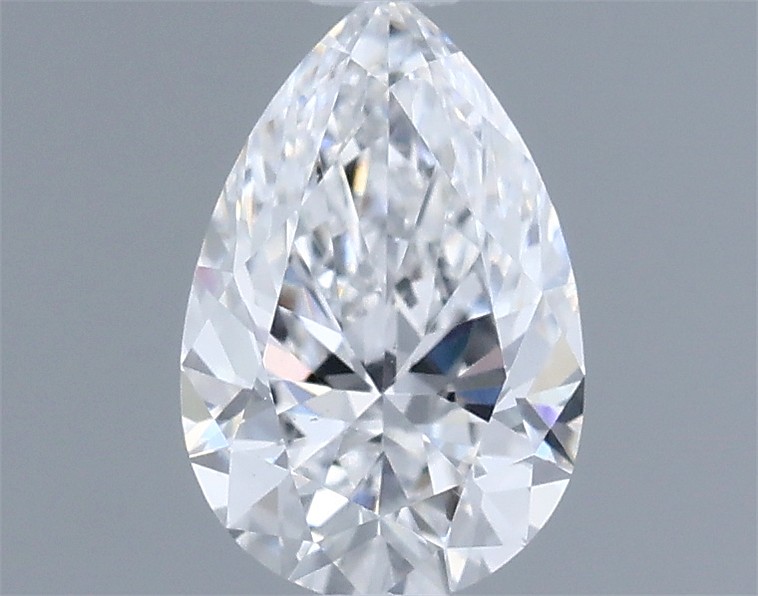0.53ct Pear D VS2 Natural Diamond