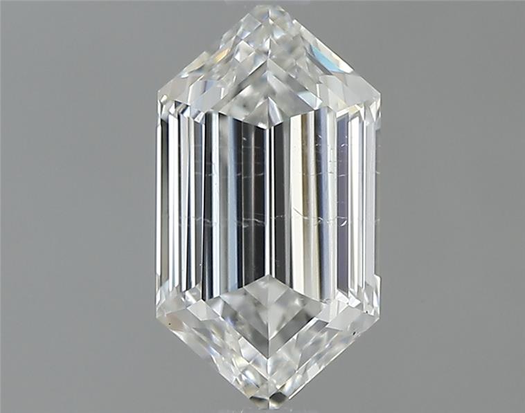 1ct Hexagonal G SI2 Natural Diamond