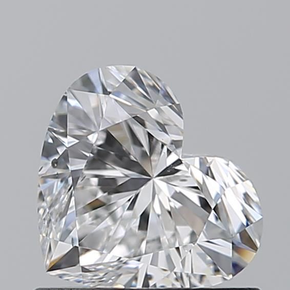 0.72ct Heart E SI1 Natural Diamond
