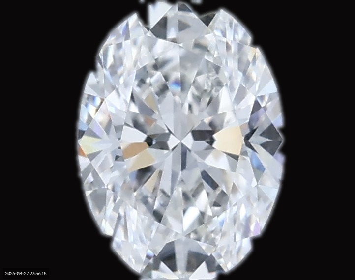 0.56ct Oval F VVS2 Natural Diamond