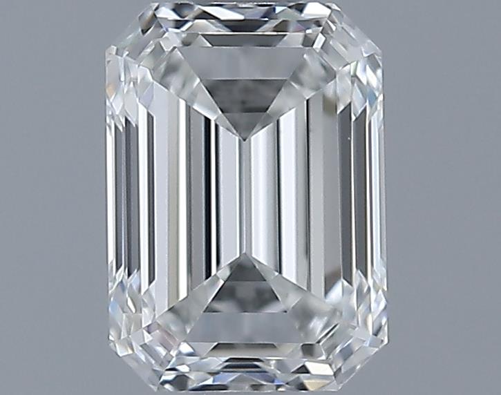 0.7ct Emerald F VS1 Natural Diamond
