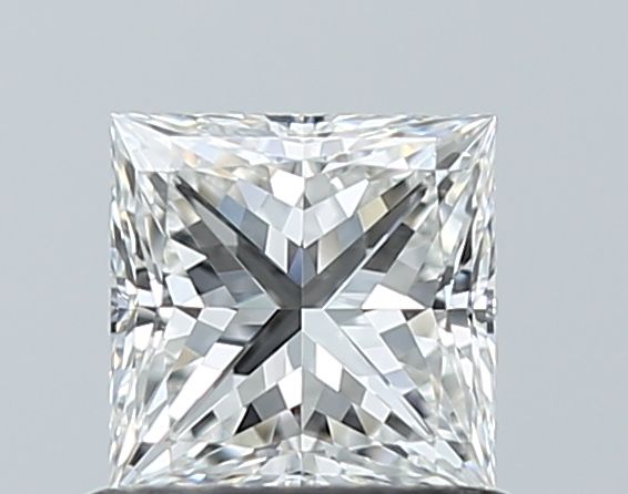0.71ct Princess F VVS2 Natural Diamond