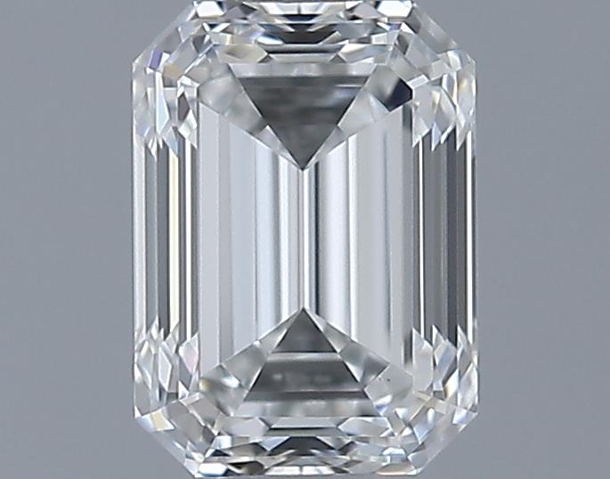 0.71ct Emerald F VS1 Natural Diamond