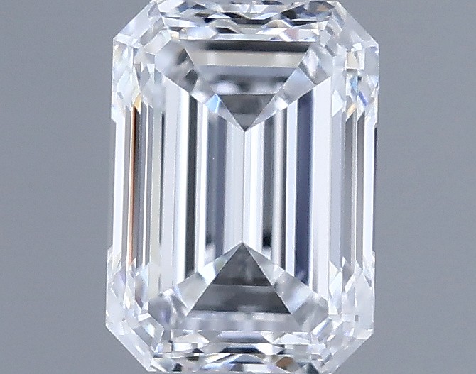 0.53ct Emerald D VVS1 Natural Diamond