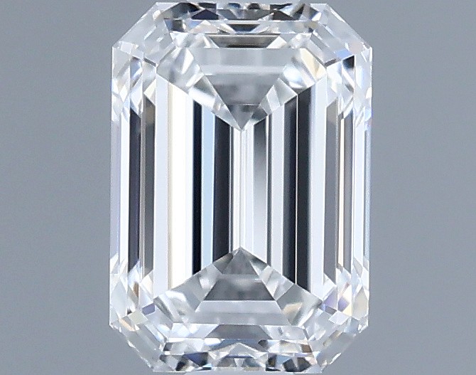 0.59ct Emerald F VVS2 Natural Diamond