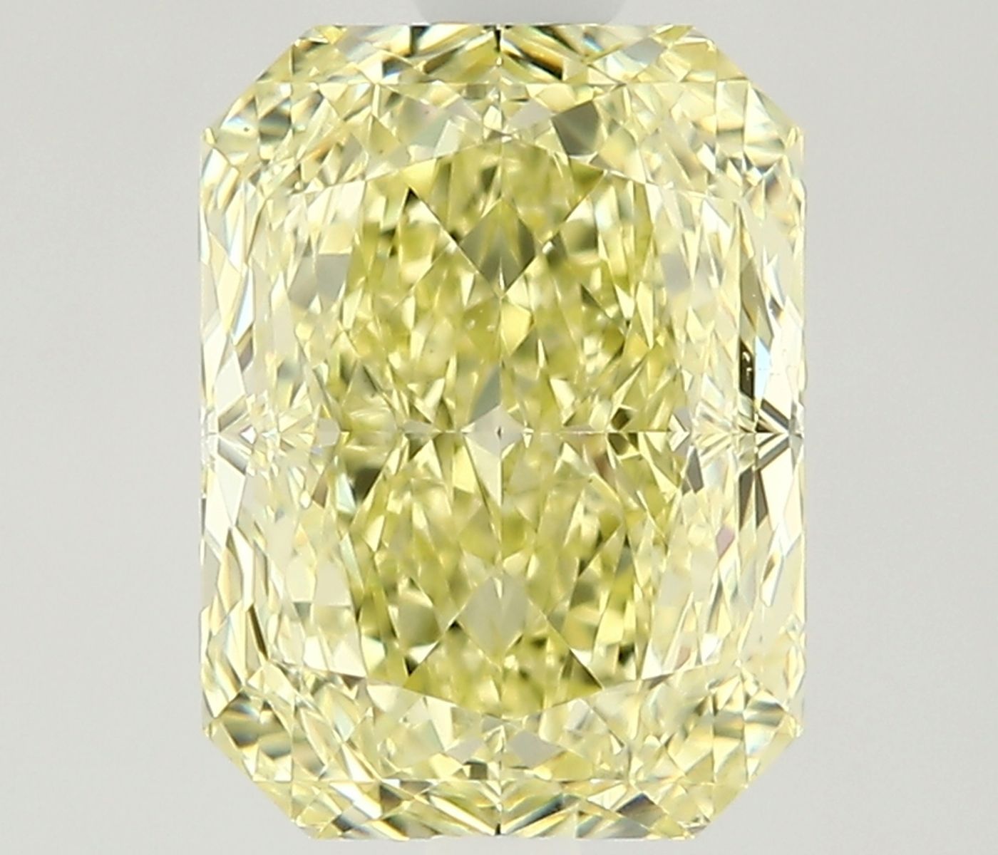 1.57ct Fancy Natural-even Yellow Radiant Natural Diamond