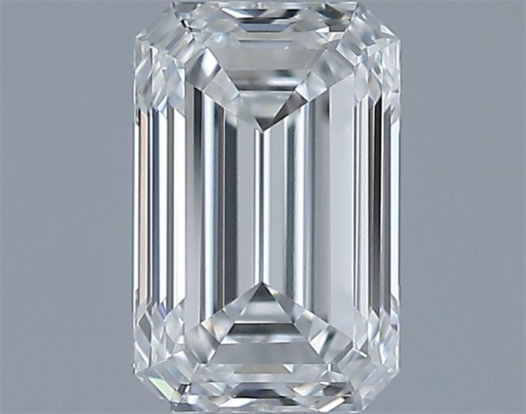 0.91ct Emerald F VVS1 Natural Diamond