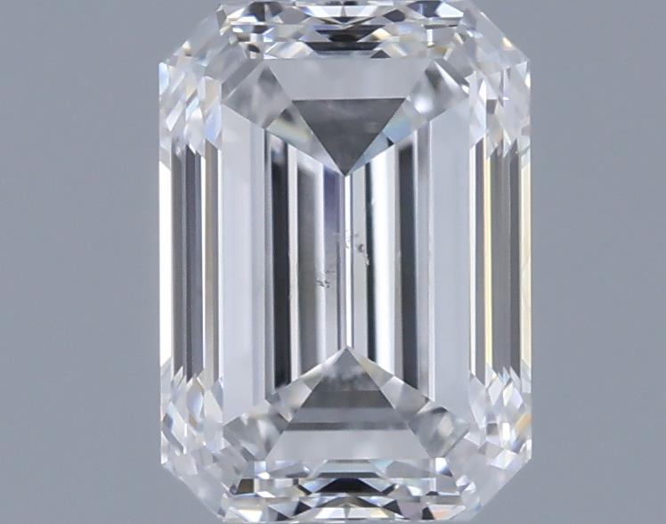 0.71ct Emerald E SI1 Natural Diamond