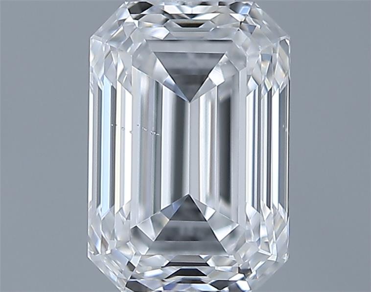 0.9ct Emerald D SI1 Natural Diamond