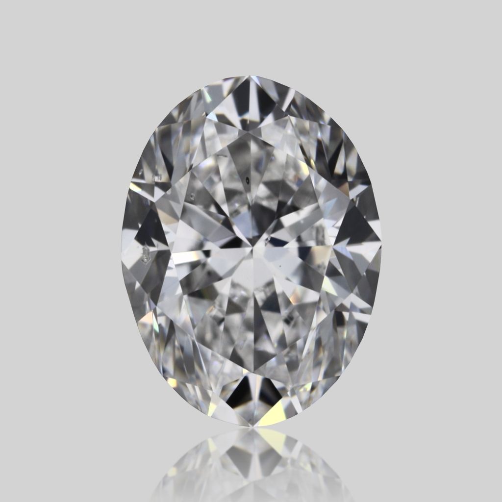 0.7ct Oval D SI2 Natural Diamond