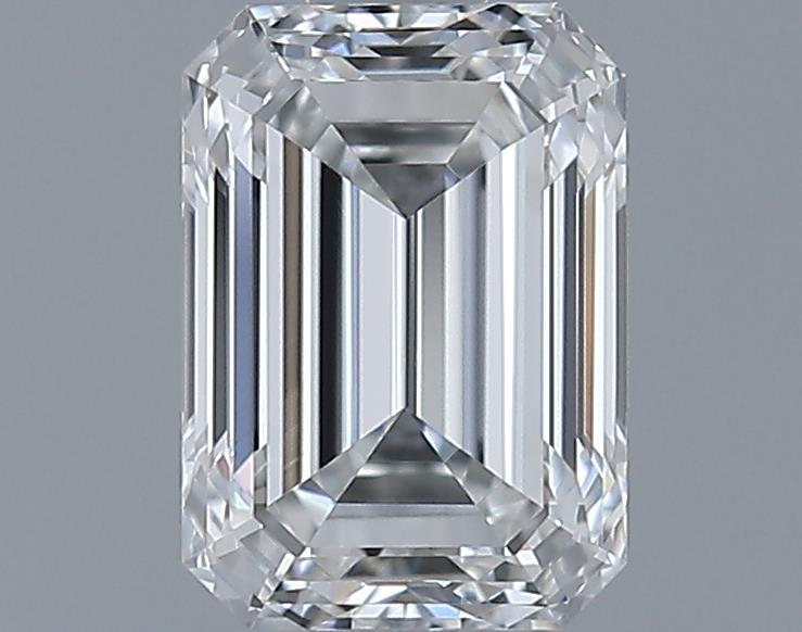 0.83ct Emerald F VVS1 Natural Diamond