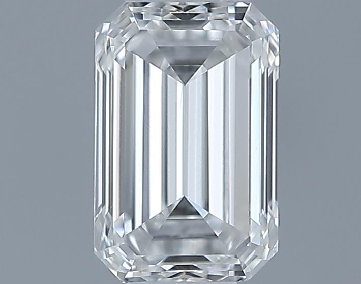 0.51ct Emerald F VVS2 Natural Diamond