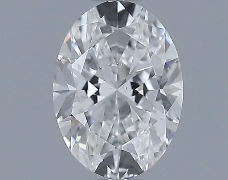 0.7ct Oval F SI1 Natural Diamond