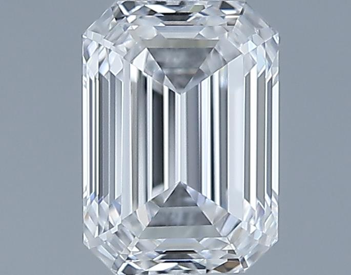 0.63ct Emerald D VVS1 Natural Diamond