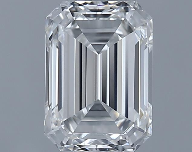 0.54ct Emerald F IF Natural Diamond