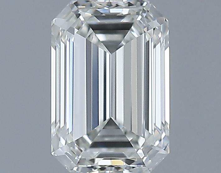 0.9ct Emerald J IF Natural Diamond