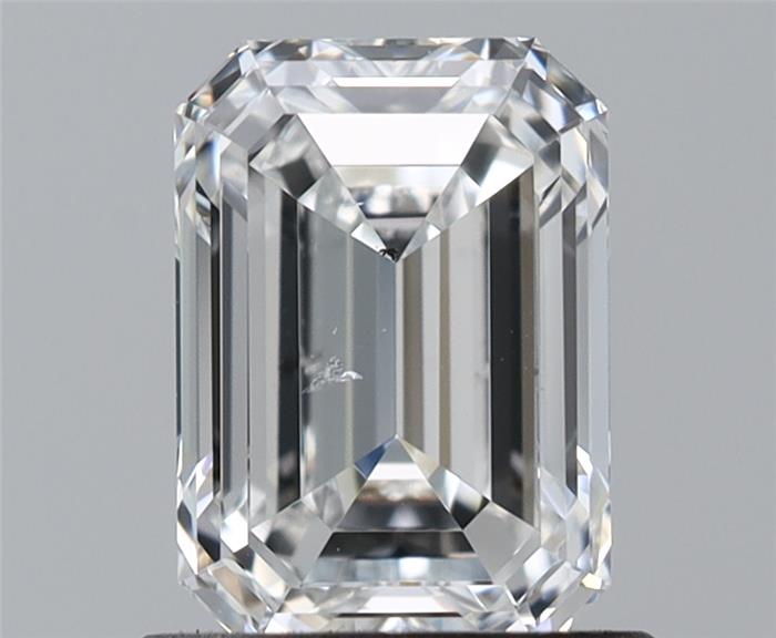 1ct Emerald F SI2 Natural Diamond
