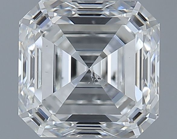 1.06ct Asscher H SI2 Natural Diamond