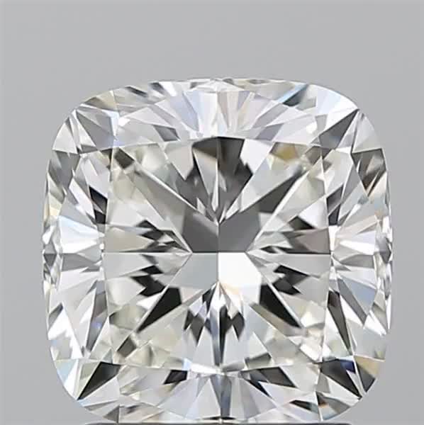 2.21ct Cushion J VVS1 Natural Diamond
