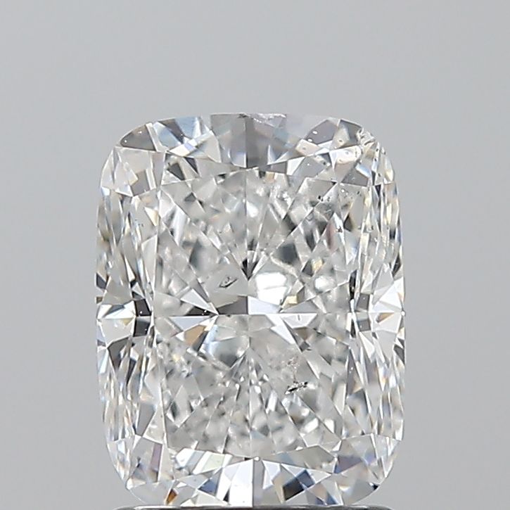 1.7ct Cushion Modified D SI2 Natural Diamond