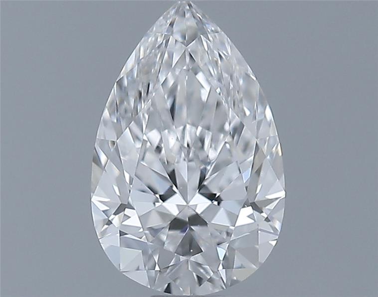 0.74ct Pear D VS2 Natural Diamond