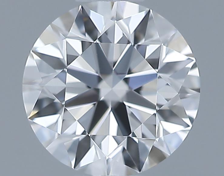 0.58ct Round F VVS1 Natural Diamond