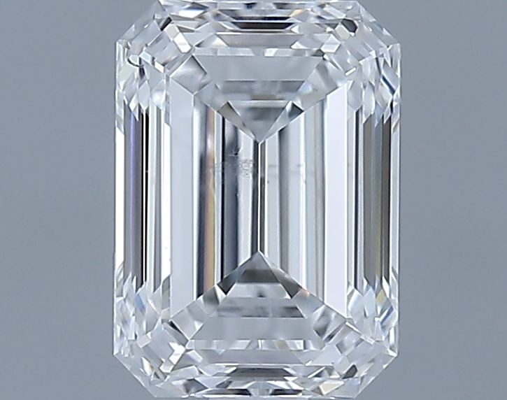 0.8ct Emerald E SI1 Natural Diamond