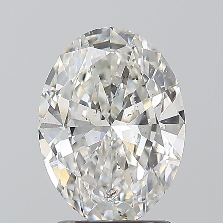 1.7ct Oval G SI2 Natural Diamond