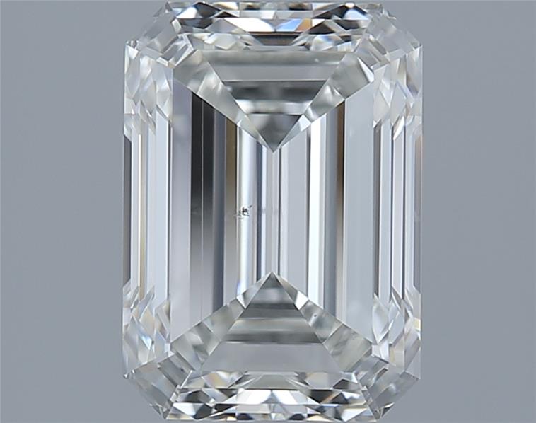 2ct Emerald H SI1 Natural Diamond