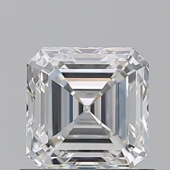0.9ct Asscher H VVS1 Natural Diamond