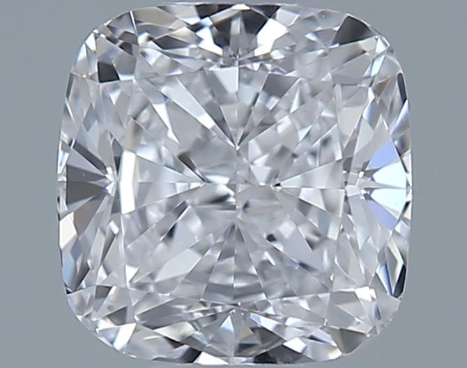 0.71ct Cushion D VVS2 Natural Diamond